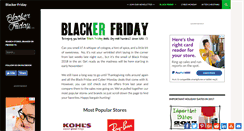 Desktop Screenshot of blackerfriday.com