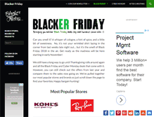 Tablet Screenshot of blackerfriday.com